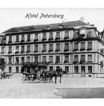 Pēterburgas viesnīca 20. gs. sākumā.