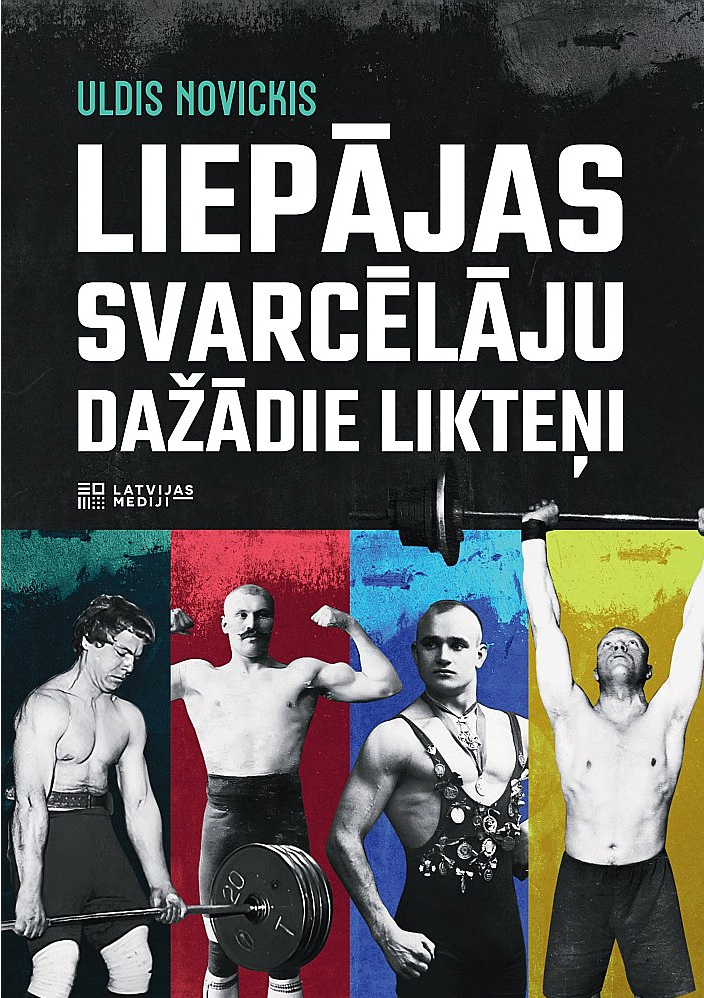 Grāmatas "Liepājas svarcēlāju dažādie likteņi" vāks.