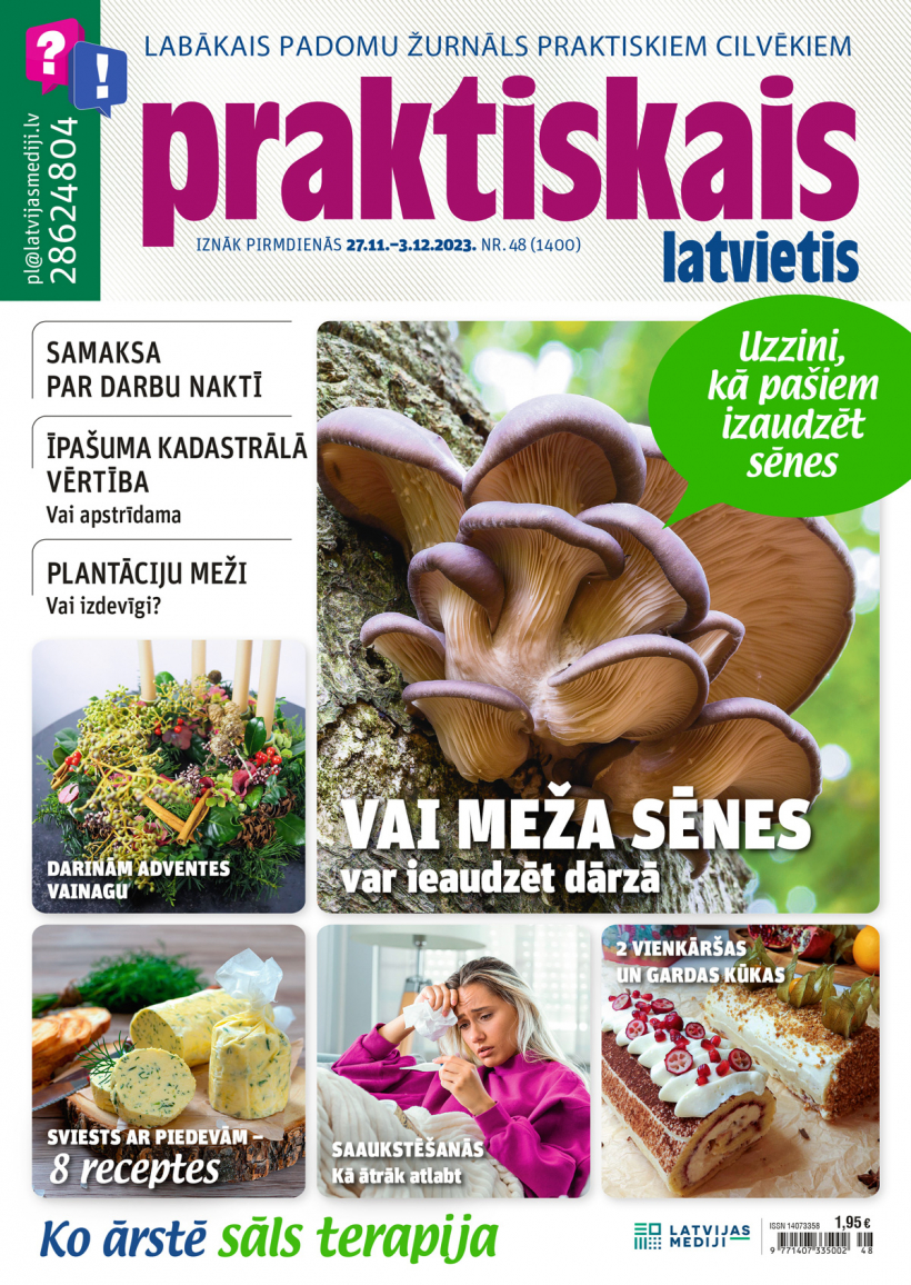 Žurnāla "Praktiskais Latvietis" jaunais numurs. 27.11.-3.12.