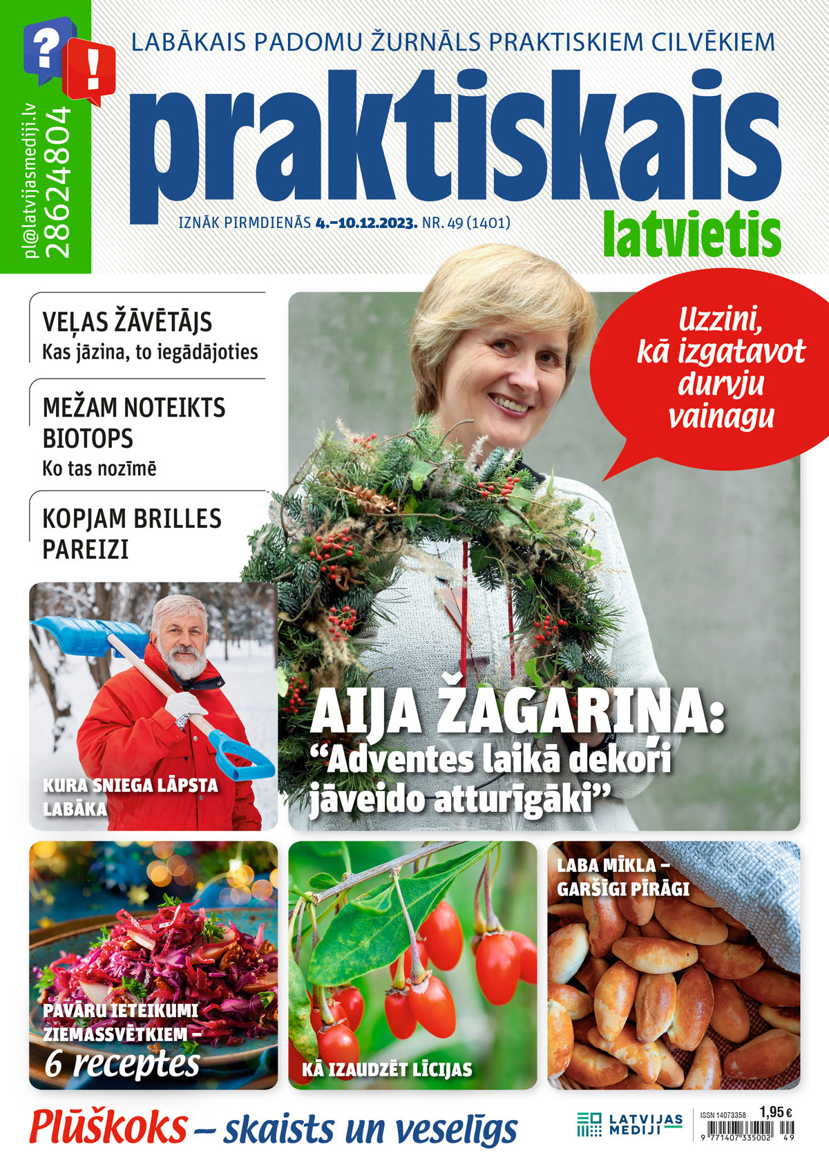 Žurnāla "Praktiskais Latvietis" jaunais numurs. 4.12.-10.12.