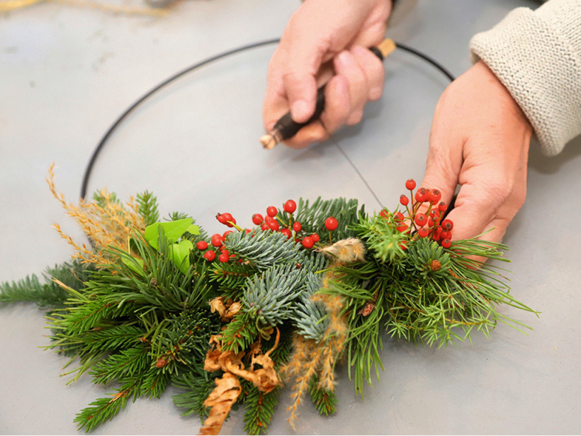 Sagarinātie zariņi.