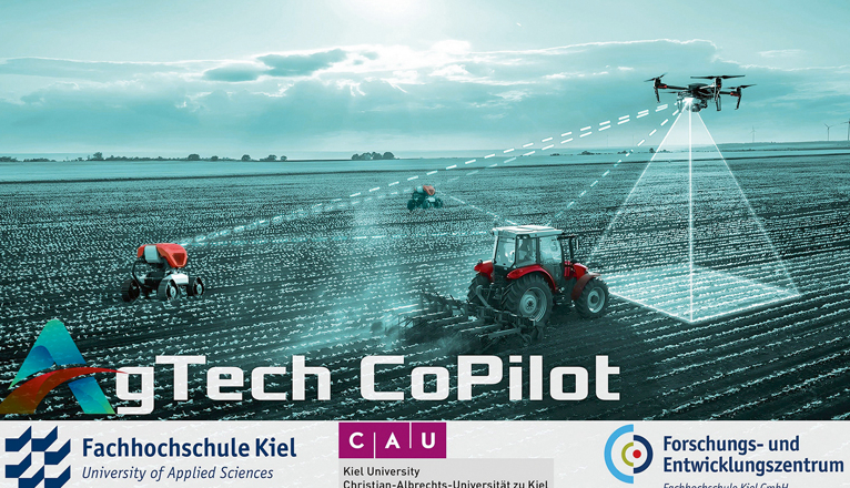 AgTech CoPilot hibrīdajai lauksaimniecības tehnikai.