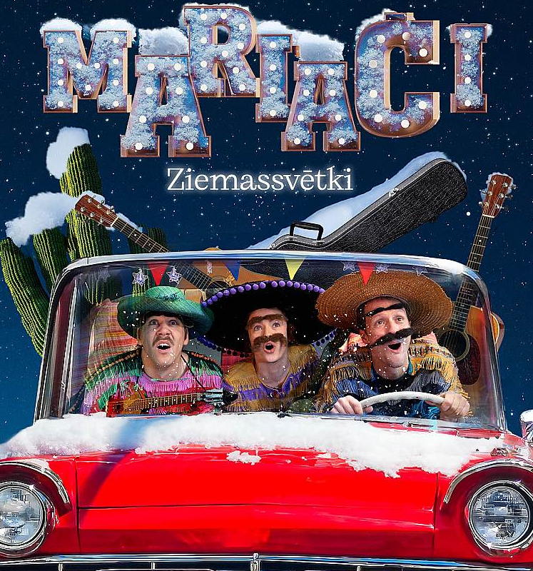 Liepājas teātra izrāde "Mariači Ziemassvētki" pie skatītājiem nāks 22. un 28. decembrī.