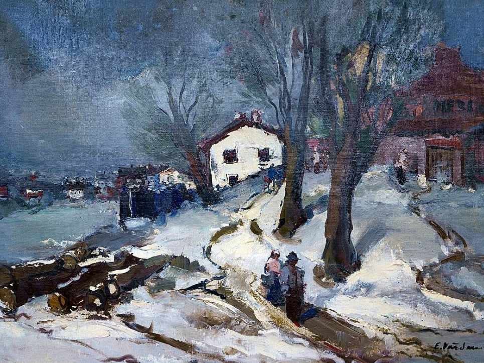 Edgars Vārdaunis, "Ziema". 1938.
