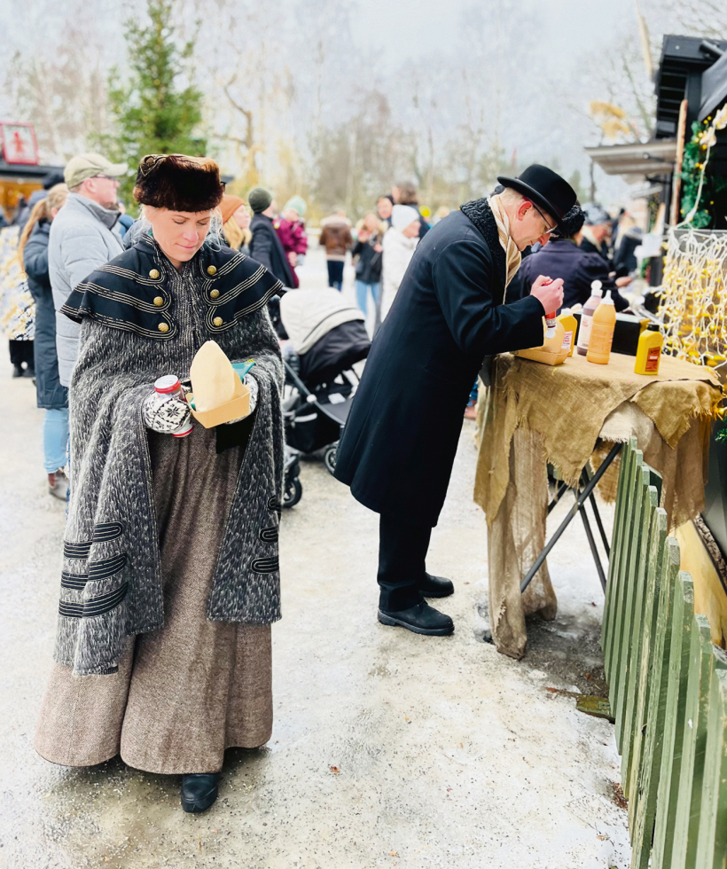 Stokholmas "Brīvdabas muzejs" ir lieliska vieta dažādām nodarbēm un izklaidēm visai ģimenei ikvienā sezonā, bet Ziemassvētkos tās pārtop senā pasakā.