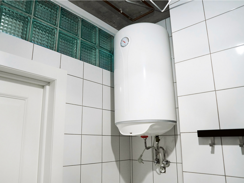 Tilpuma ūdenssildītājs.