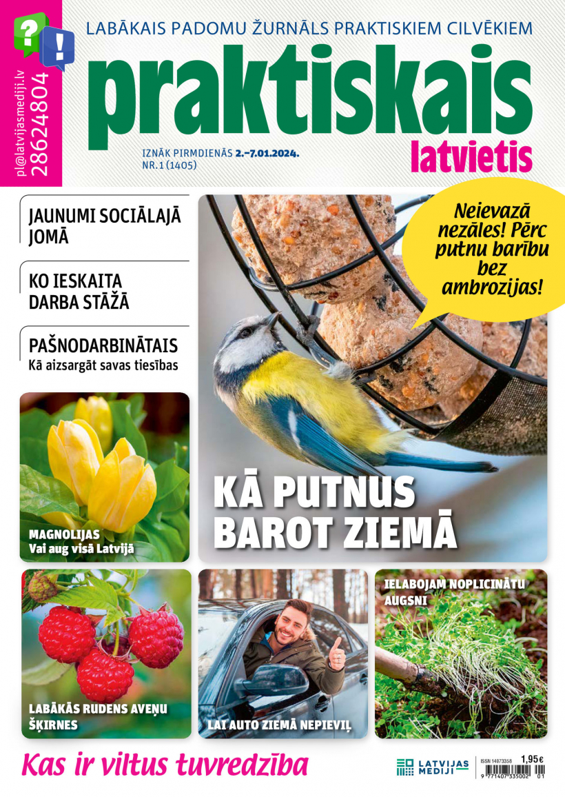 Žurnāls "Praktiskais Latvietis" 2.-7.01.2024.