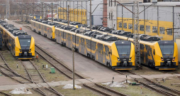 Jaunie "Škoda" vilcieni stav vagonu parka Riga.