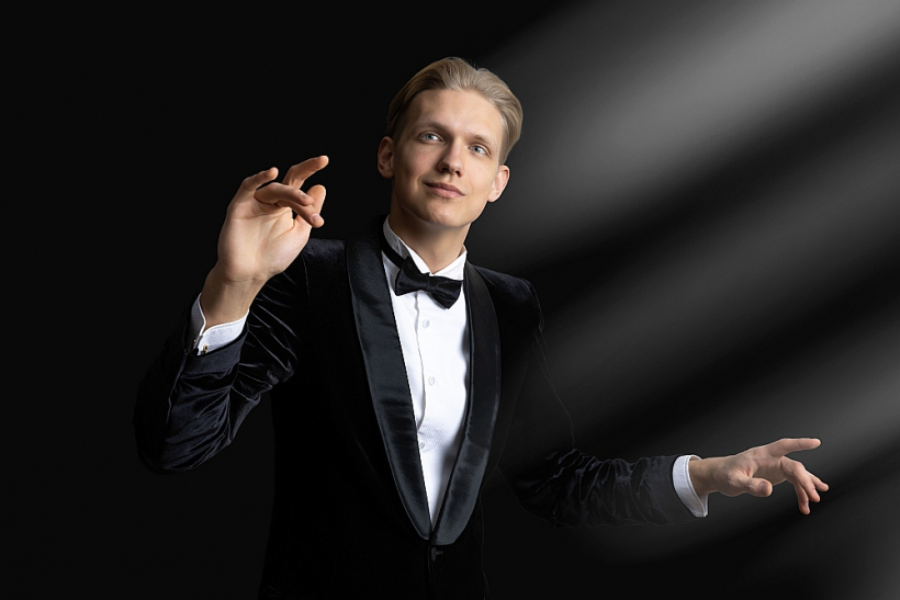 JVLMA klavierspēles students Daniils Mickevičs.