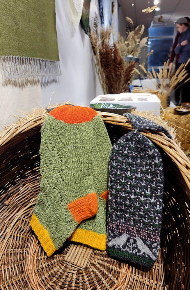 Izstādē "Tīrums".