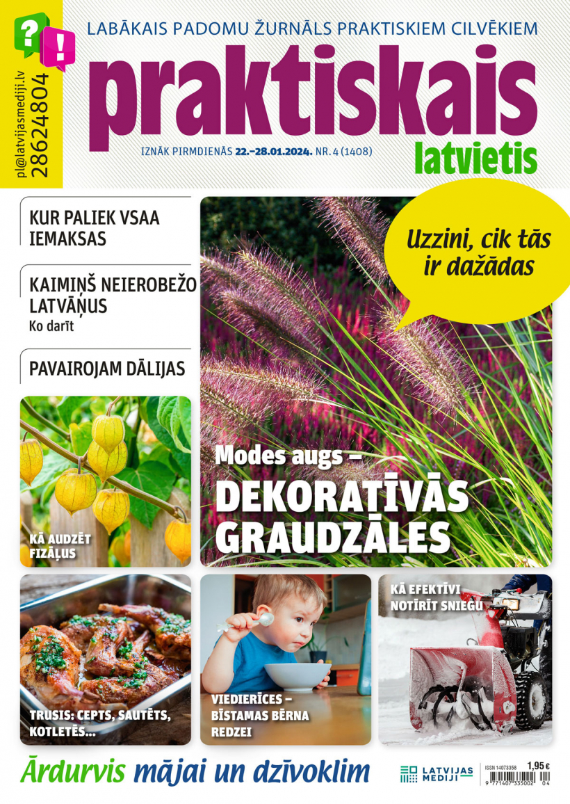 Žurnāls "Praktiskais Latvietis" 12.-28.01.2024.