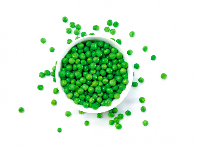 Zaļie zirnīši.