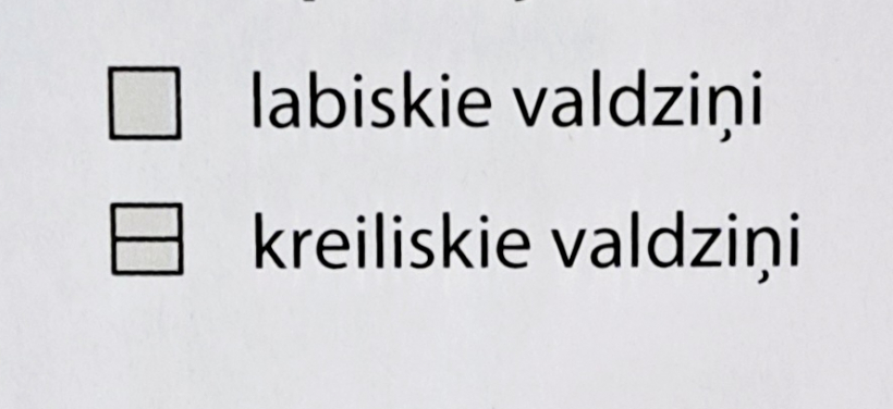 Apzīmējumi.