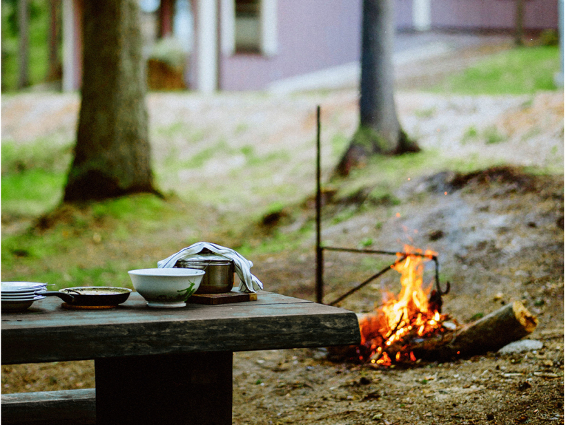 Teritorijā iekārtoras piknika vietas.