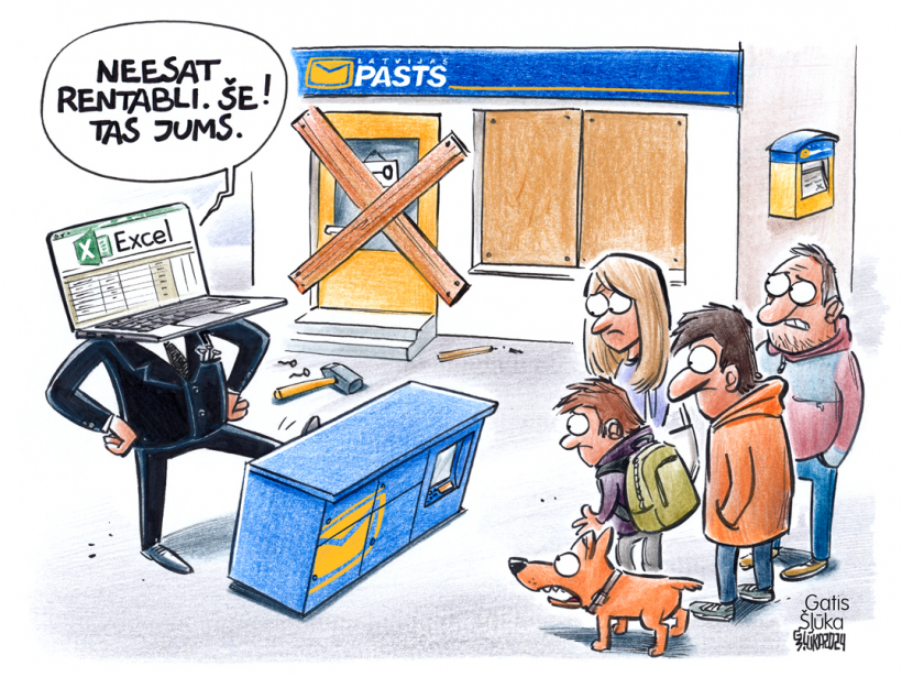 Zīmē Gatis Šļūka. Latvijas Pasts.