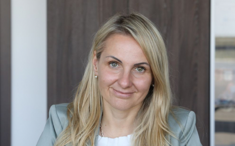 "Latvijas Pasta" valdes priekšsēdētāja Beāte Krauze-Čebotare.