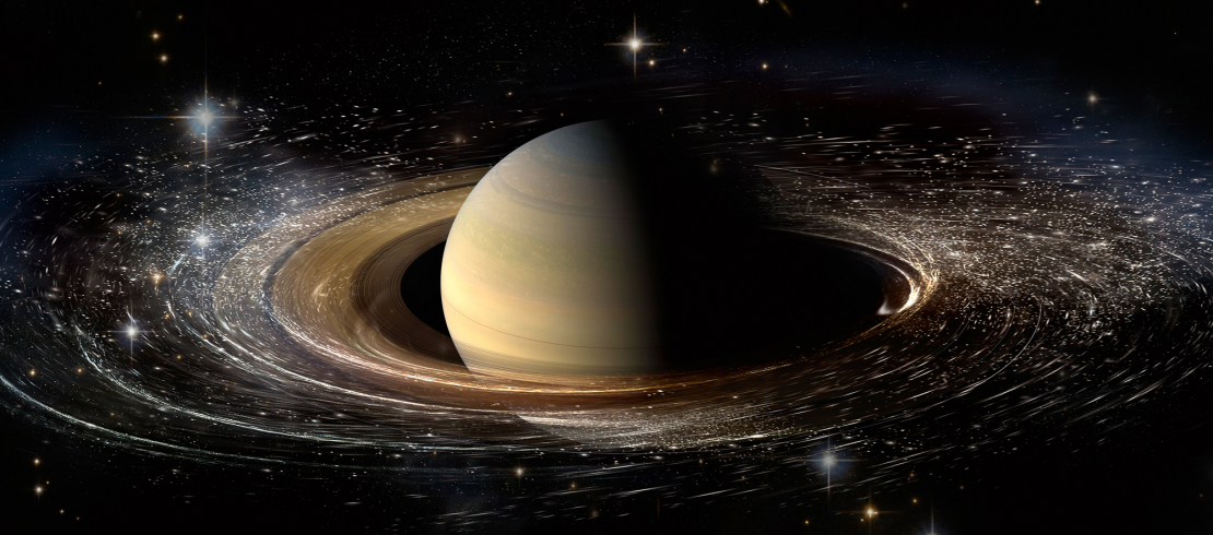 Saturns ir planēta, kuru ietver gredzeni. Gredzeni ir kaut kas tāds, kas ierobežo.