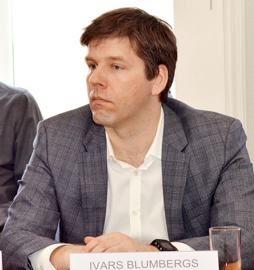 "Latvijas Pasta" bijušais padomes loceklis Ivars Blumbergs.