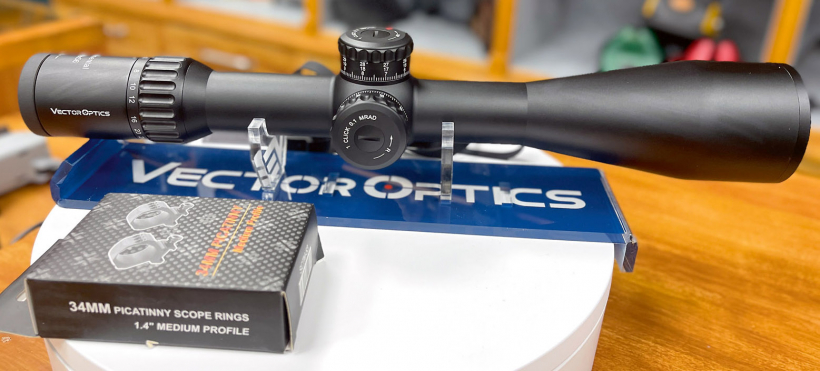 Tēmēklis Vector Optics Continental 5-30x56 FFP.