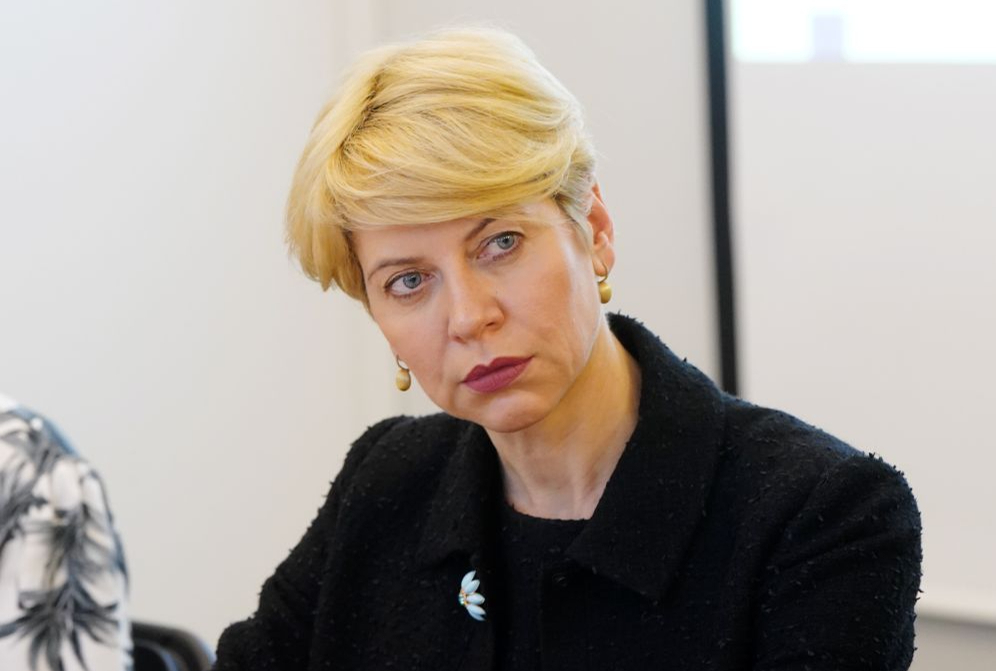 Izglītības un zinātnes ministre Anda Čakša.