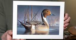 2024./2025. gada sezonas "Federal Duck Stamp" konkurss par attēlu, kas būs redzams uz gaidāmās medību sezonas markas, aizvadīts jau pagājušā gada septembrī. Tajā uzvarējis mākslinieks Čaks Bleks, kas eļļas glezniecības tehnikā uzgleznojis garkakli.