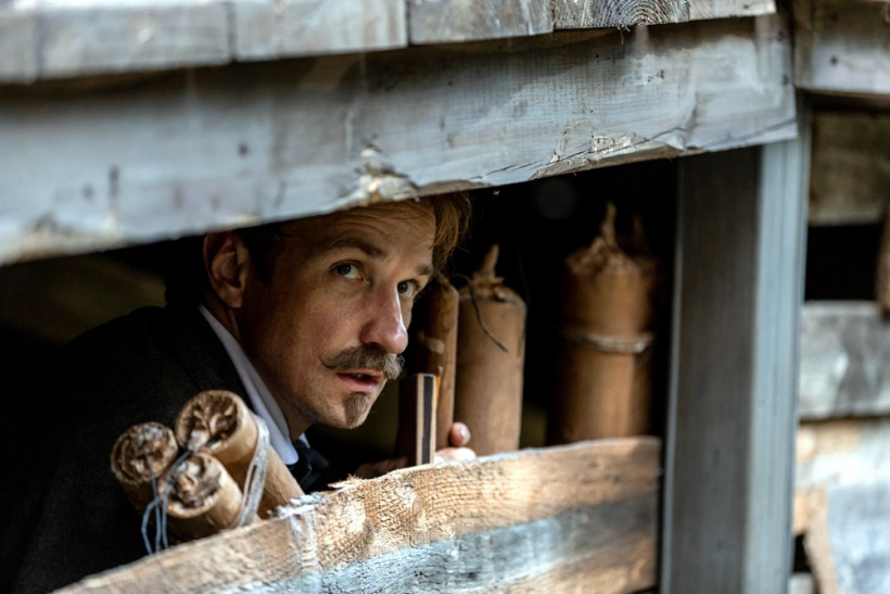 Kaspars Znotiņš Matīsa Kažas vesternā “Kur vedīs ceļš”.