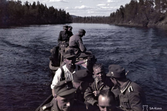 Somu karavīri frontē. 1942. gada jūlijs.