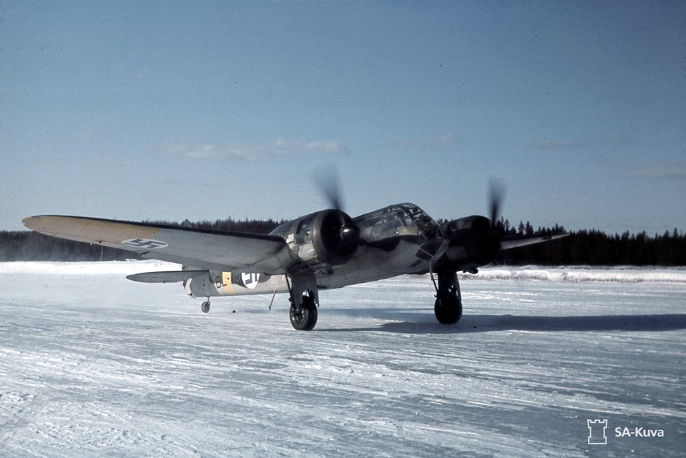 Somu “Bristol Blenheim” bumbvedējs.