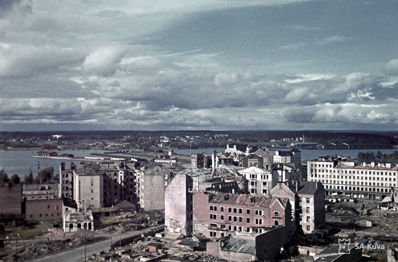 Vīpuri drupas. 1941. gada septembris.