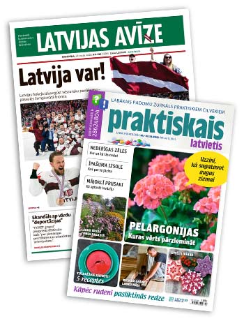 Latvijas Avīze + Praktiskais Latvietis