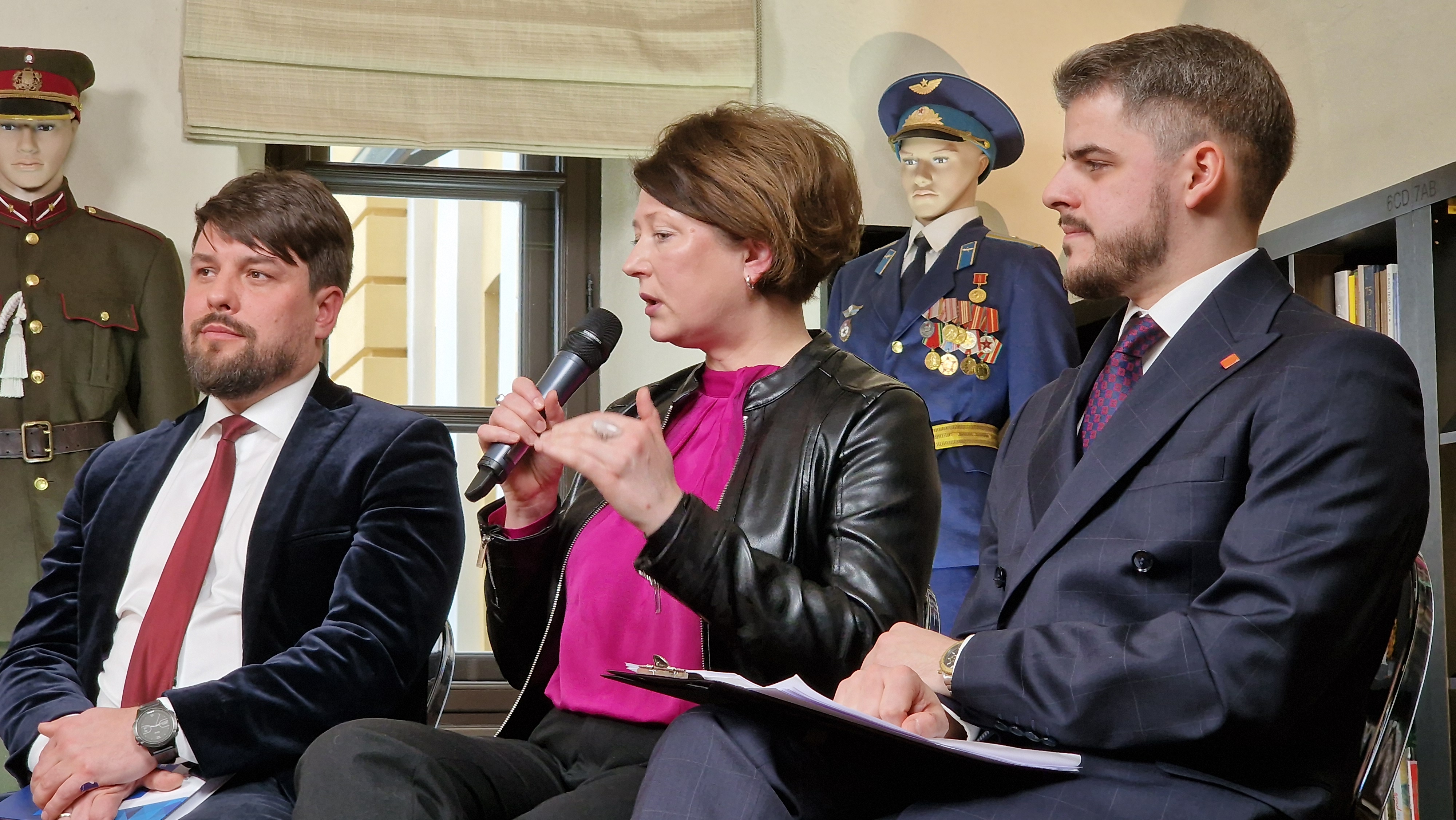  "Vērtējam darbus un solījumus" cikla diskusija “Kā nosargāt demokrātiskās vērtības?” Daugavpilī. 