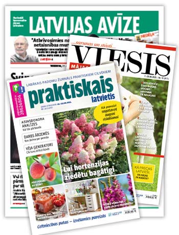 Latvijas Avīze + Mājas Viesis + Praktiskais Latvietis