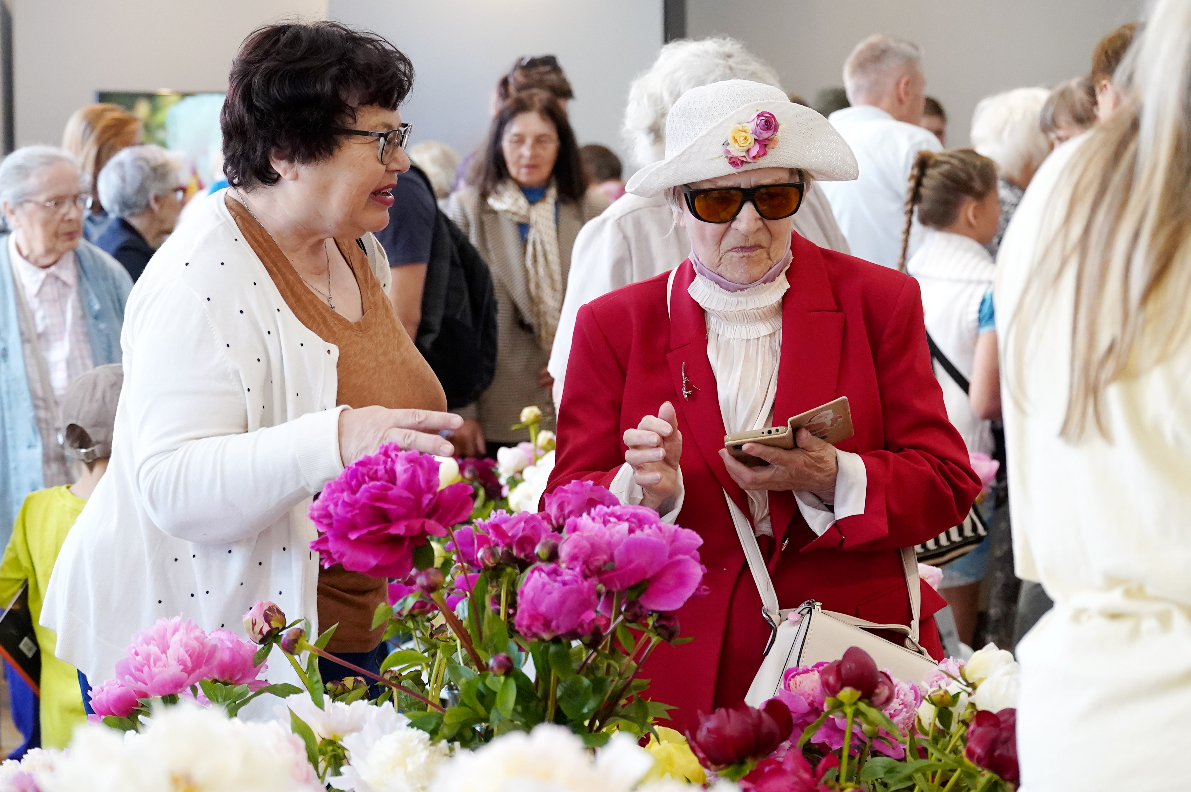 Izstāde "Peonijas 2026" Latvijas Dabas muzejā.